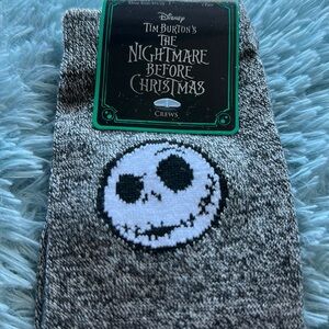 DISNEY NIGHTMARE BEFORE CHRISTMAS FULL LENGTH SOCKS JACK THE SKELETON